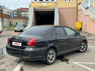 2005 Toyota Avensis II, чёрный, 650000 рублей, вид 5