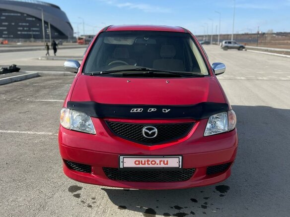 2001 Mazda MPV II (LW), красный, 493738 рублей