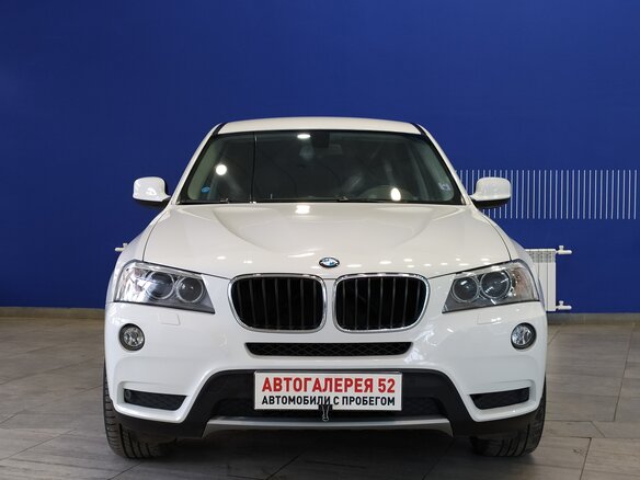 2012 BMW X3 20d xDrive II (F25), белый - вид 1