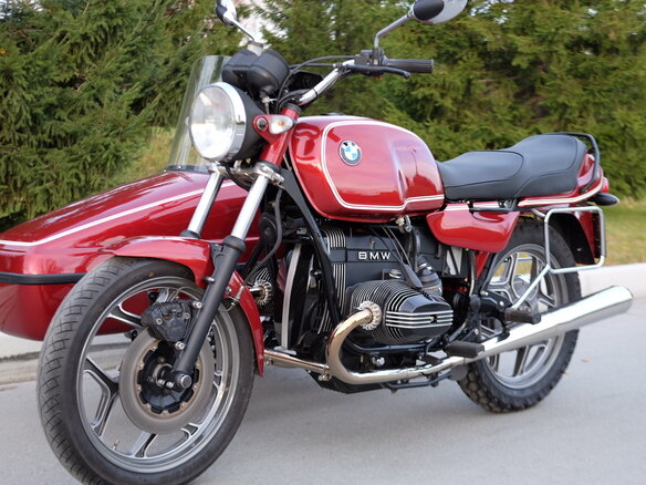 1985 BMW R 80, пурпурный - вид 24