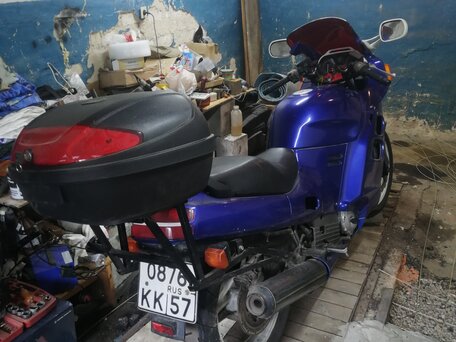 1990 Honda CBR 1000F, синий, 280000 рублей, вид 4