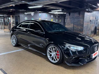 2021 Mercedes-Benz CLA AMG 45 AMG S II (C118, X118), чёрный, 4200000 рублей, вид 3