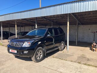 2008 Toyota Land Cruiser Prado 4-speed 120 Series Рестайлинг, чёрный, 2650000 рублей, вид 1
