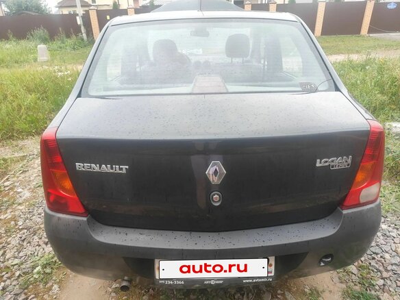 2009 Renault Logan I, серый, 324000 рублей - вид 6