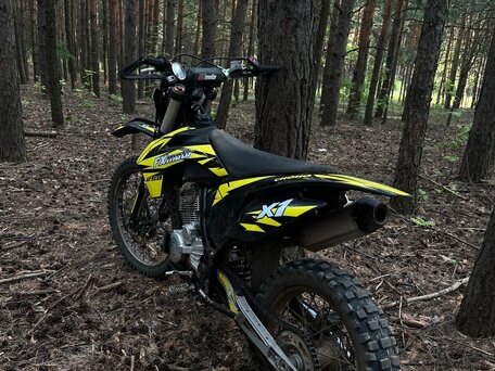 2024 FX moto X1 (CB 250), жёлтый, 145000 рублей, вид 4