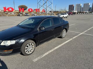 2007 Volkswagen Passat B6, чёрный, 350000 рублей, вид 3