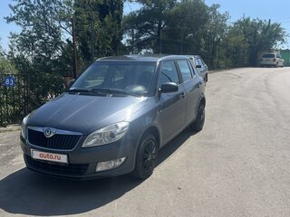 2012 Skoda Fabia II Рестайлинг, серый, 730000 рублей, вид 1