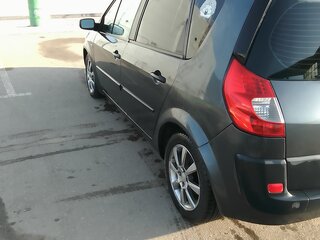 2008 Renault Scenic II Рестайлинг, серый, 645000 рублей, вид 4