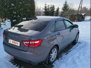 2017 Lada (ВАЗ) Vesta I, серебристый, 1000000 рублей, вид 2