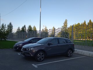 2020 Lada (ВАЗ) Vesta SW Cross I, серый, 1500000 рублей, вид 1