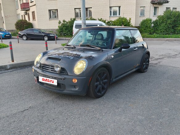 2003 Mini Hatch Cooper S I (R50), серый, 435000 рублей