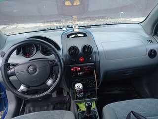 2005 Chevrolet Aveo I, синий, 355000 рублей, вид 4
