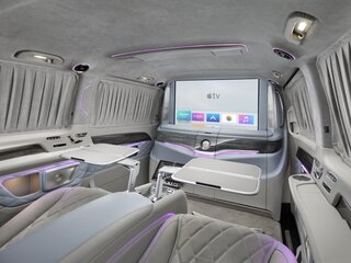 2025 Mercedes-Benz V-Класс Extra Long 300 d экстра длинный III (W447) Рестайлинг 2, чёрный, 39990000 рублей, вид 4