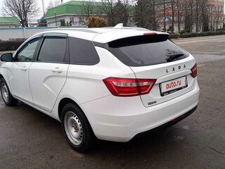 2019 Lada (ВАЗ) Vesta SW I, белый, 1050000 рублей, вид 5
