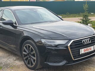 2020 Audi A6 40 TFSI V (C8), чёрный, 3200000 рублей, вид 2