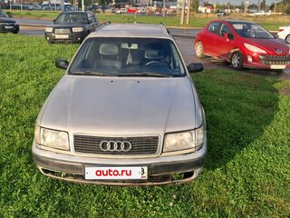 1994 Audi 100 IV (C4), серебристый, 255000 рублей, вид 2