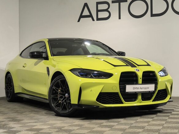 2022 BMW M4 Competition Package G82/G83, жёлтый, 10490000 рублей - вид 33