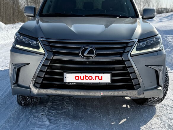 2016 Lexus LX 450d III Рестайлинг 2, серый, 7000000 рублей - вид 1
