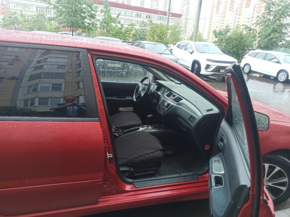 2006 Mitsubishi Lancer IX Рестайлинг, красный, 650000 рублей - вид 8