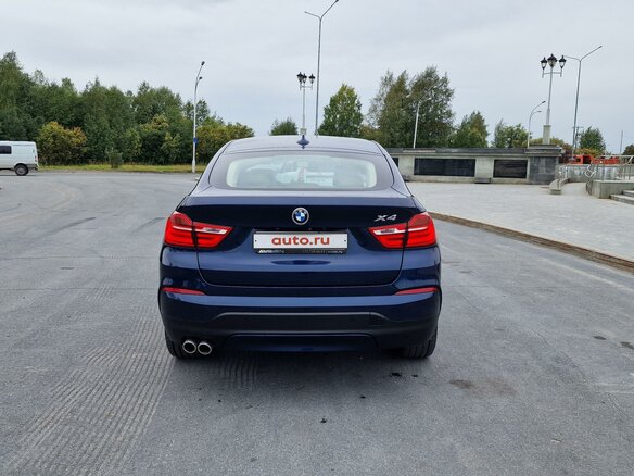 2016 BMW X4 30d I (F26), синий, 4000000 рублей - вид 5