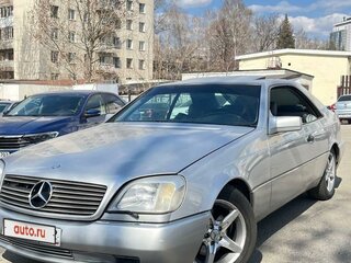 1993 Mercedes-Benz CL-Класс 500 I (C140), серебристый, 1400000 рублей, вид 1