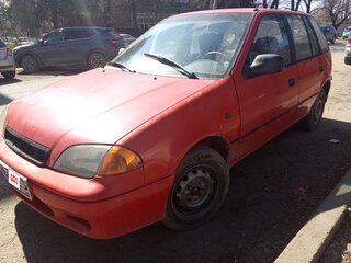 1997 Suzuki Swift II Рестайлинг, красный, 95000 рублей, вид 5