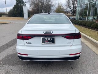 2026 Audi A8 Long 55 TFSI IV (D5) Рестайлинг, белый, 14622790 рублей, вид 3