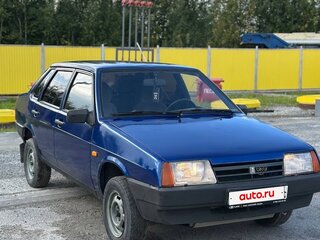 2003 Lada (ВАЗ) 21099, синий, 185000 рублей, вид 2