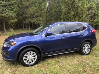 2017 Nissan Rogue II Рестайлинг, синий, 1699000 рублей, вид 4