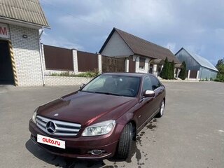2008 Mercedes-Benz C-Класс 200 III (W204), пурпурный, 900000 рублей, вид 1