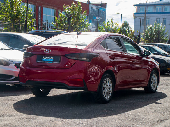 2018 Hyundai Solaris II, красный - вид 6