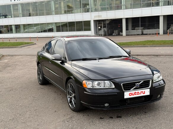 2007 Volvo S60 I Рестайлинг, чёрный, 670000 рублей - вид 1