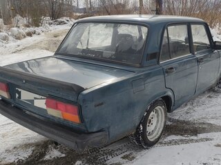2004 Lada (ВАЗ) 2107, синий, 100000 рублей, вид 5
