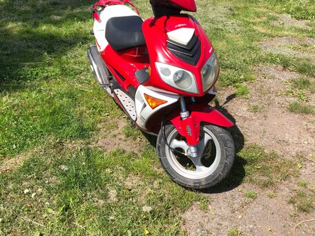 2016 E-Moto YH50QT, красный, 55000 рублей, вид 1