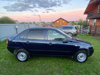 2008 Lada (ВАЗ) Kalina I, синий, 195000 рублей, вид 5