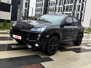 2008 Porsche Cayenne I Рестайлинг (957), чёрный, 2000000 рублей, вид 2