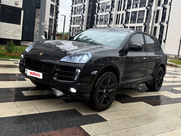 2008 Porsche Cayenne I Рестайлинг (957), чёрный, 2000000 рублей - вид 1