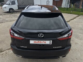 2017 Lexus RX 200t IV, чёрный, 4150000 рублей, вид 4