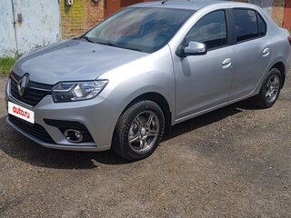 2021 Renault Logan II Рестайлинг, серый, 1070000 рублей, вид 2