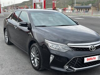 2017 Toyota Camry VII (XV50) Рестайлинг 2, чёрный, 3250000 рублей, вид 5