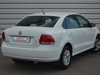 2014 Volkswagen Polo V, белый, 860000 рублей, вид 5