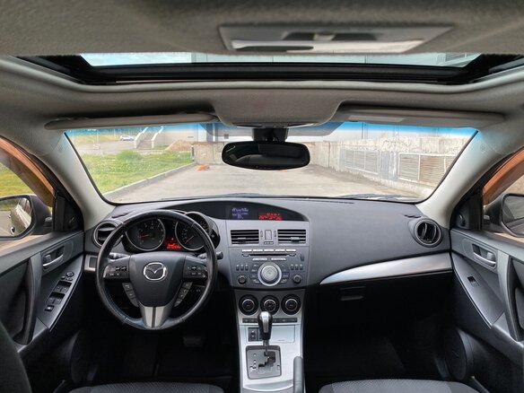 2009 Mazda 3 II (BL), чёрный - вид 12