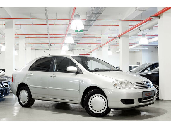 2005 Toyota Corolla IX (E120, E130) Рестайлинг, серебристый