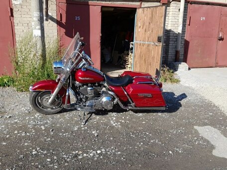 2004 Harley-Davidson Road King, пурпурный, 1000000 рублей, вид 2