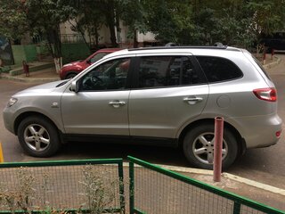 2006 Hyundai Santa Fe II, серебристый, 1150000 рублей, вид 3