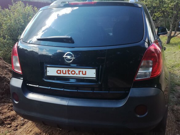 2013 Opel Antara I Рестайлинг, чёрный - вид 2