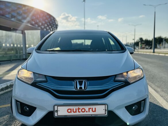 2015 Honda Fit III, белый, 1150000 рублей - вид 1