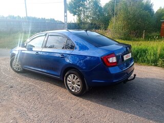 2019 Skoda Rapid I Рестайлинг, синий, 1350000 рублей, вид 3