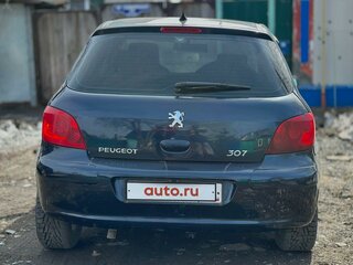 2007 Peugeot 307 I Рестайлинг, синий, 450000 рублей, вид 5
