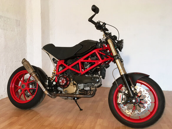 2007 Ducati Hypermotard, чёрный - вид 5